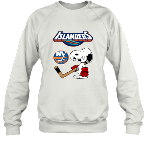 New York Islanders Ice Hockey Broken Teeth Snoopy NHL Sweatshirt