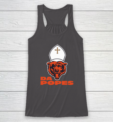 Chicago Bears Da Popes Racerback Tank 6