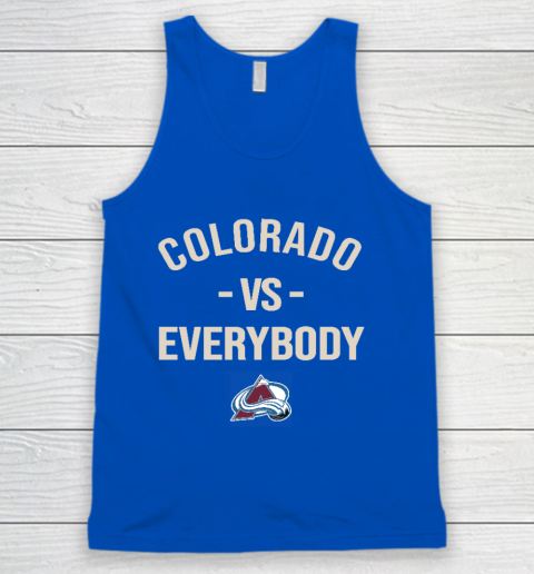 Colorado Avalanche Vs Everybody Tank Top 4