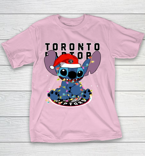 Toronto Raptors NBA noel stitch Basketball Christmas Youth T-Shirt 5