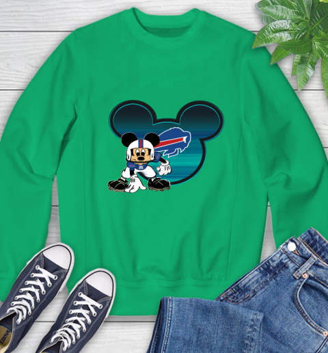 NFL Buffalo Bills Mickey Mouse Disney Football T Shirt Sweatshirt 6