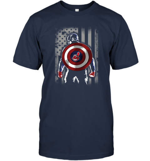 MLB Cleveland Indians Men's Marvel Super Hero Tee