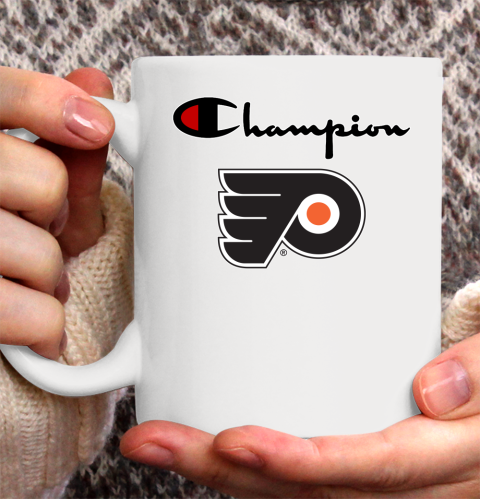 NHL Hockey Philadelphia Flyers Champion Shirt Ceramic Mug 11oz