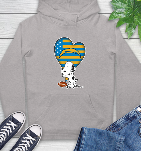 San Diego Chargers NFL Football The Peanuts Movie Adorable Snoopy Hoodie 12