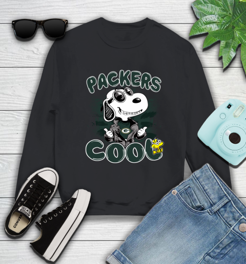 NFL Football Green Bay Packers Cool Snoopy Shirt Sweatshirt