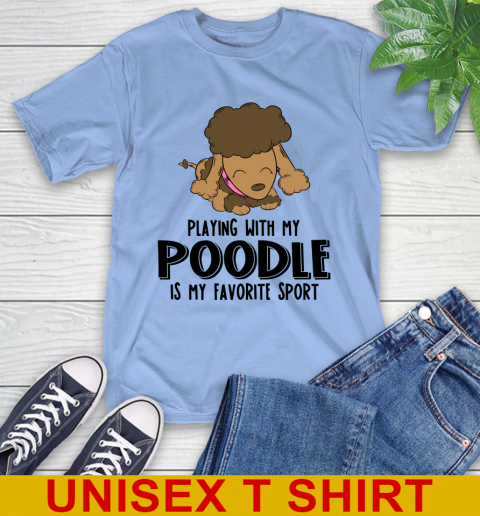 Playing with my poodle is my favorite sport 11