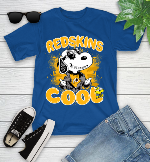 NFL Football Washington Redskins Cool Snoopy Shirt Youth T-Shirt 10