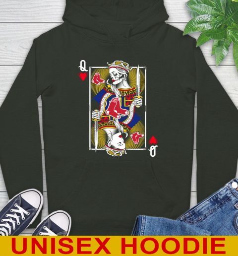 MLB Baseball Boston Red Sox The Queen Of Hearts Card Shirt Hoodie 12