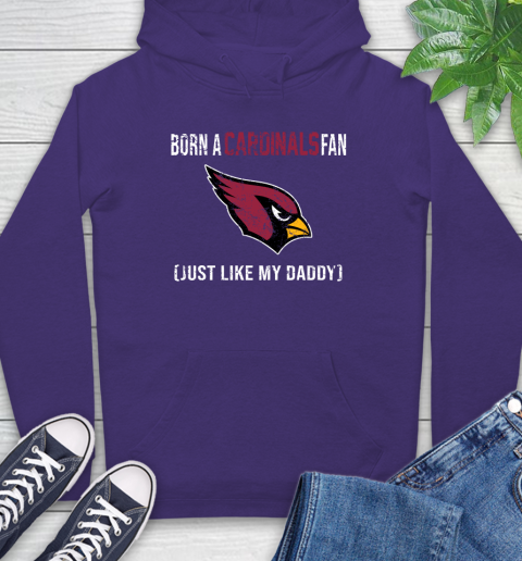 NFL Arizona Cardinals Football Loyal Fan Just Like My Daddy Shirt Hoodie 5