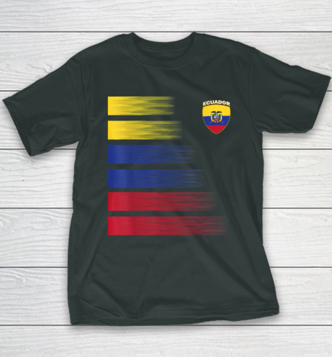 Ecuador Football Shirt Ecuadorian Soccer Jersey Youth T-Shirt 3