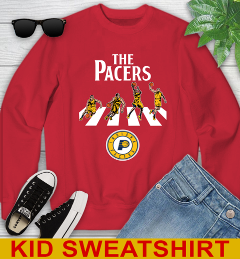 NBA Basketball Indiana Pacers The Beatles Rock Band Shirt Youth Sweatshirt 7