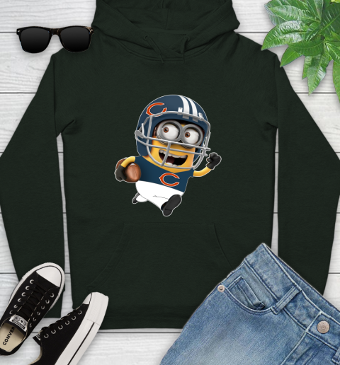 NFL Chicago Bears Minions Disney Football Sports Youth Hoodie 13