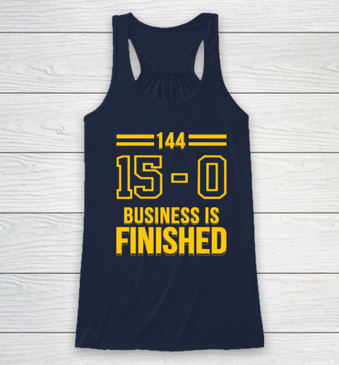 Michigan Business Is Finished 144 15  0 Racerback Tank 5