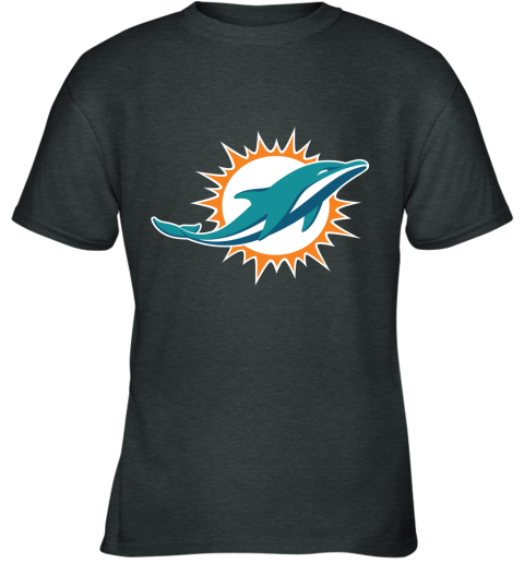 Miami Dolphins NFL Line by Fanatics Branded Aqua Vintage Victory Youth T-Shirt