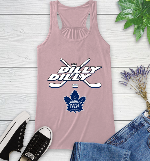 NHL Toronto Maple Leafs Dilly Dilly Hockey Sports Racerback Tank 11