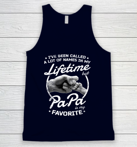 Father S Day Funny Gift Ideas Apparel Papa Is My Favorite Name Dad Father T Shirt Tank Top Custom Tshirt Us