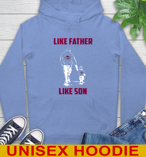 Cleveland Cavaliers NBA Basketball Like Father Like Son Sports Hoodie 11