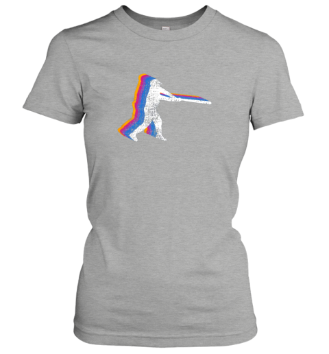nfqq baseball shirt player gift vintage ladies t shirt 20 front ash