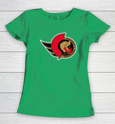 Ottawa Senator Deadpool Funny Women's T-Shirt 4
