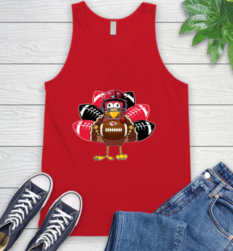 Kansas City Chiefs Turkey Thanksgiving Day Tank Top 6
