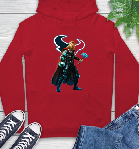 NFL Thor Avengers Endgame Football Houston Texans Hoodie 10