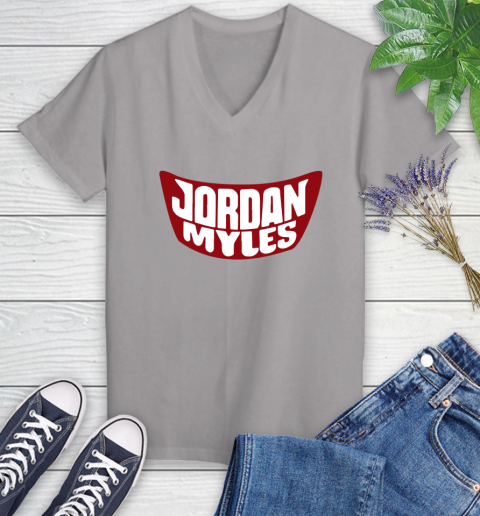 Jordan Myles Women's V-Neck T-Shirt 4