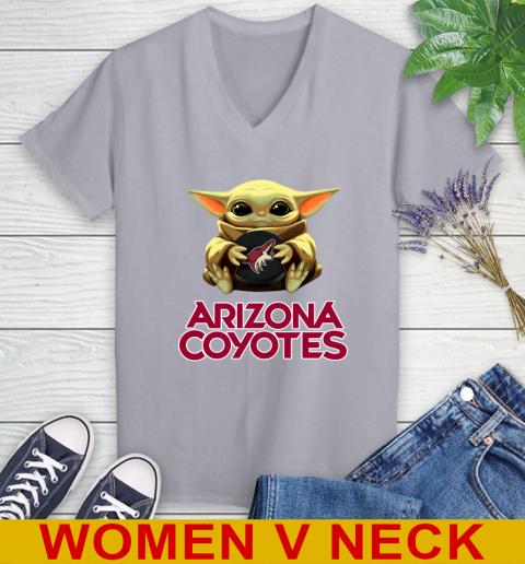 NHL Hockey Arizona Coyotes Star Wars Baby Yoda Shirt 81
