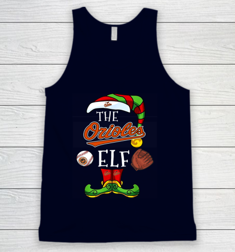 Baltimore Orioles Christmas ELF Funny MLB Tank Top 3 Baltimore Orioles Christmas ELF Funny MLB Tank Top - Image 3