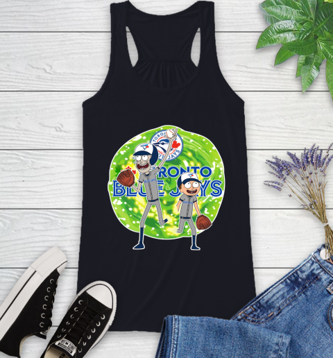 MLB Toronto Blue Jays Rick And Morty Baseball Sports Racerback Tank 10