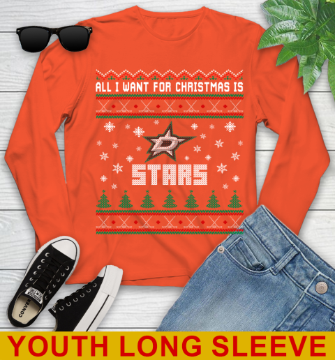 Dallas Stars NHL Hockey All I Want For Christmas Is My Team Sports 119