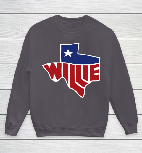 Willie Nelson shirt Willie's Texas Youth Sweatshirt 5