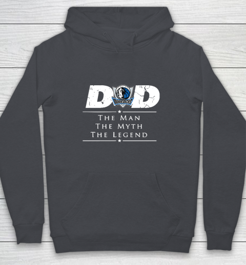 Dallas Mavericks NBA Basketball Dad The Man The Myth The Legend Youth Hoodie 5