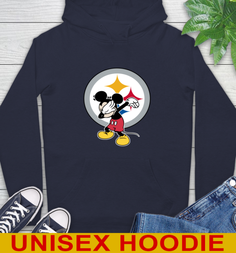 Pittsburgh Steelers NFL Football Dabbing Mickey Disney Sports Hoodie 4