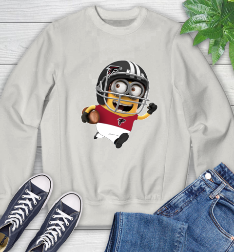 NFL Atlanta Falcons Minions Disney Football Sports Sweatshirt 12