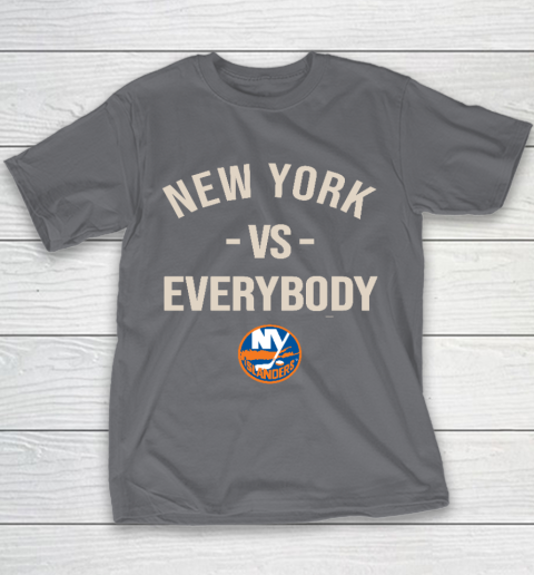 New York Islanders Vs Everybody Youth T-Shirt 5