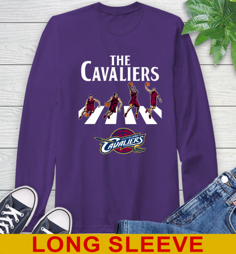 NBA Basketball Cleveland Cavaliers The Beatles Rock Band Shirt Long Sleeve T-Shirt 5