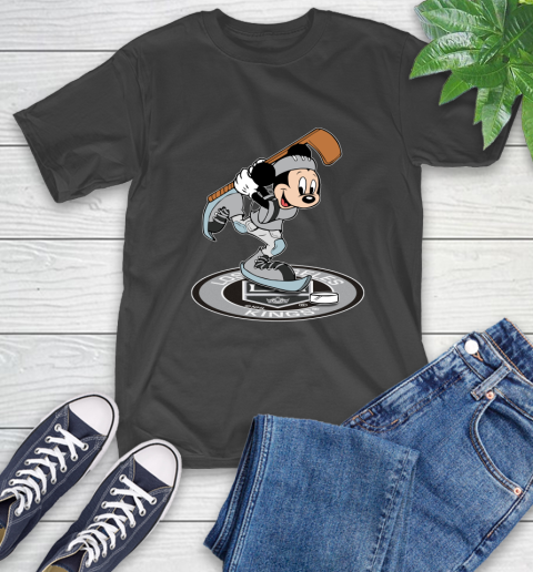 NHL Hockey Los Angeles Kings Cheerful Mickey Disney Shirt T-Shirt