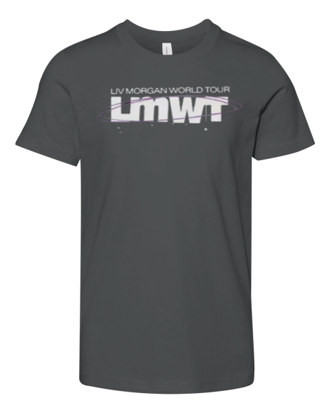 500 Level Black Liv Morgan World Tour Premium Youth T-shirt