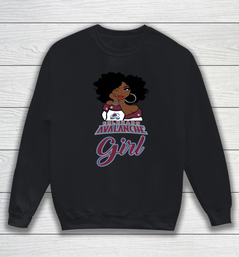 Colorado Avalanche Girl NHL Sweatshirt