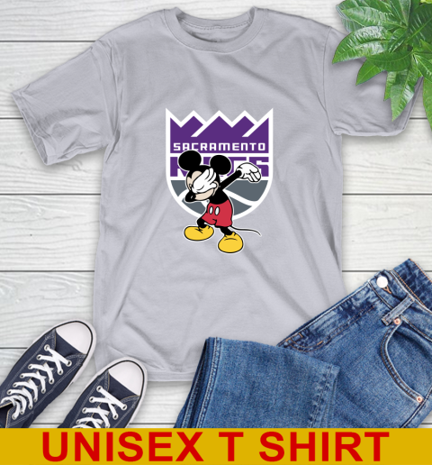Sacramento Kings NBA Basketball Dabbing Mickey Disney Sports T-Shirt 6