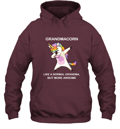 Unicorn Grandmacorn Dabbing Like A Normal Grandma But More Awesome Hoodie