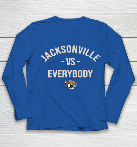 Jacksonville Jaguars Vs Everybody Youth Long Sleeve 7