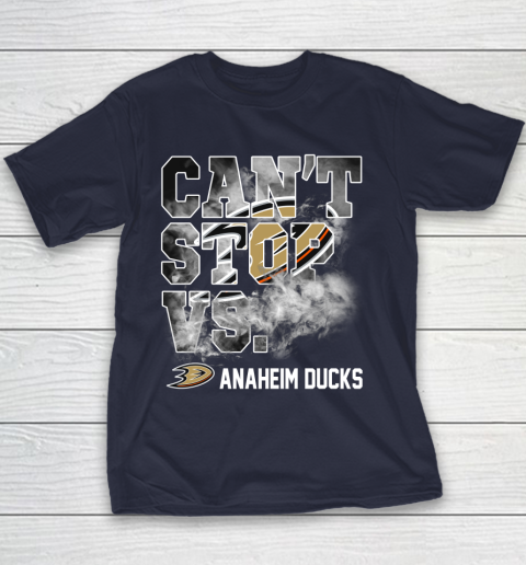 NHL Anaheim Ducks Hockey Can't Stop Vs Youth T-Shirt 2