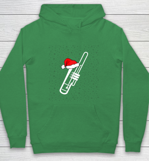 Christmas Gift Trombone Santa Trombone Funny Xmas Pajama Hoodie 5