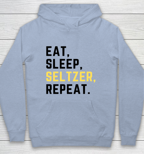Bud Light Seltzer  Eat Sleep Seltzer Repeat Youth Hoodie 5