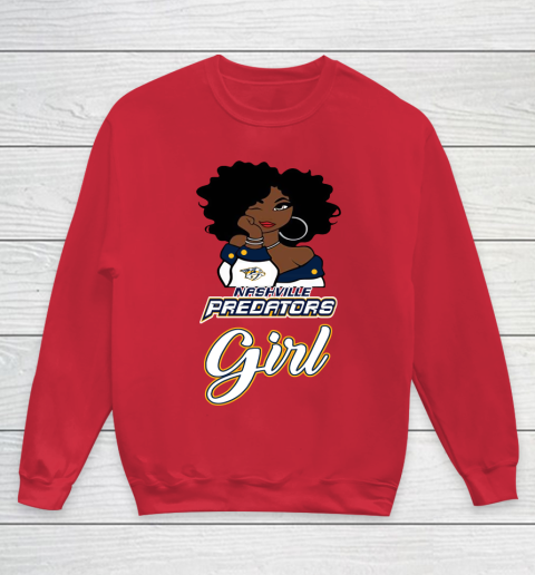 Nashville Predators Girl NHL Youth Sweatshirt 9