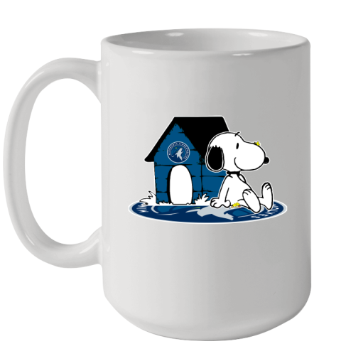 NBA Basketball Minnesota Timberwolves Snoopy The Peanuts Movie Shirt Ceramic Mug 15oz