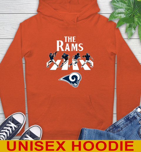 NFL Football Los Angeles Rams The Beatles Rock Band Shirt Hoodie 4