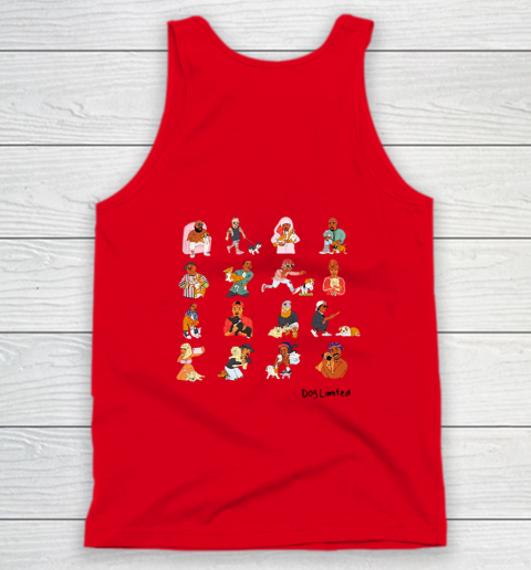 Rappers With Puppies Front and Back Tank Top 6
