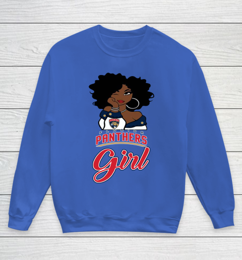 Florida Panthers Girl NHL Youth Sweatshirt 8